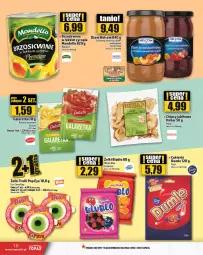 Gazetka promocyjna Topaz - Gazetka - Gazetka - ważna od 15.05 do 15.05.2024 - strona 18 - produkty: Top, Cukier, Chipsy, Dżem, Dell, Galaretka, Syrop, Brzoskwinie, Cukierki, Delecta, Gala