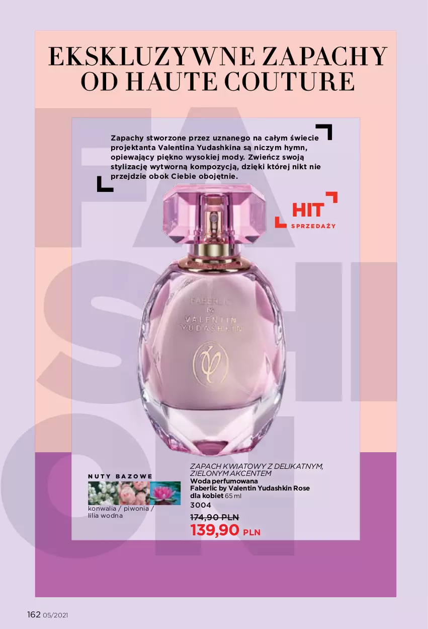 Gazetka promocyjna Faberlic - Gazetka - ważna 29.03 do 11.04.2021 - strona 162 - produkty: Fa, Nuty, Perfum, Piwo, Sok, Woda, Woda perfumowana