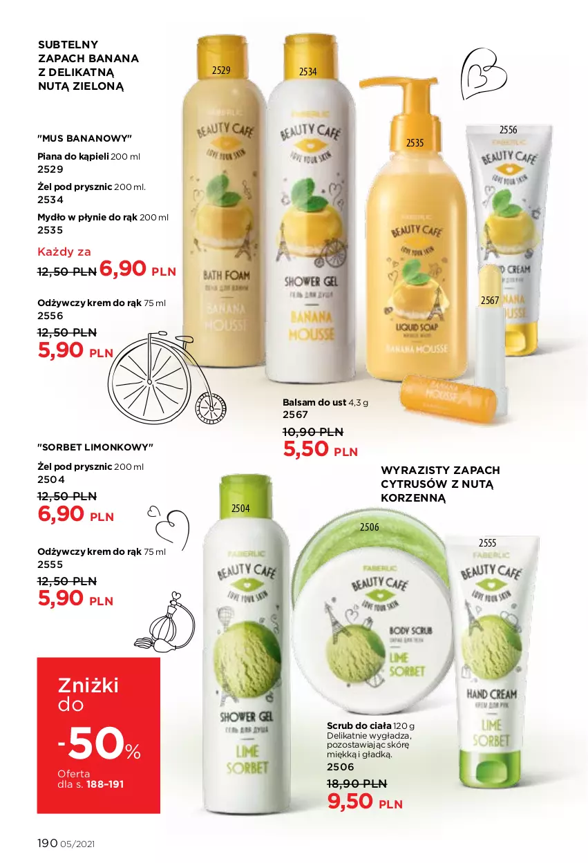 Gazetka promocyjna Faberlic - Gazetka - ważna 29.03 do 11.04.2021 - strona 190 - produkty: Balsam do ust, Krem do rąk, Mus, Mydło, Mydło w płynie