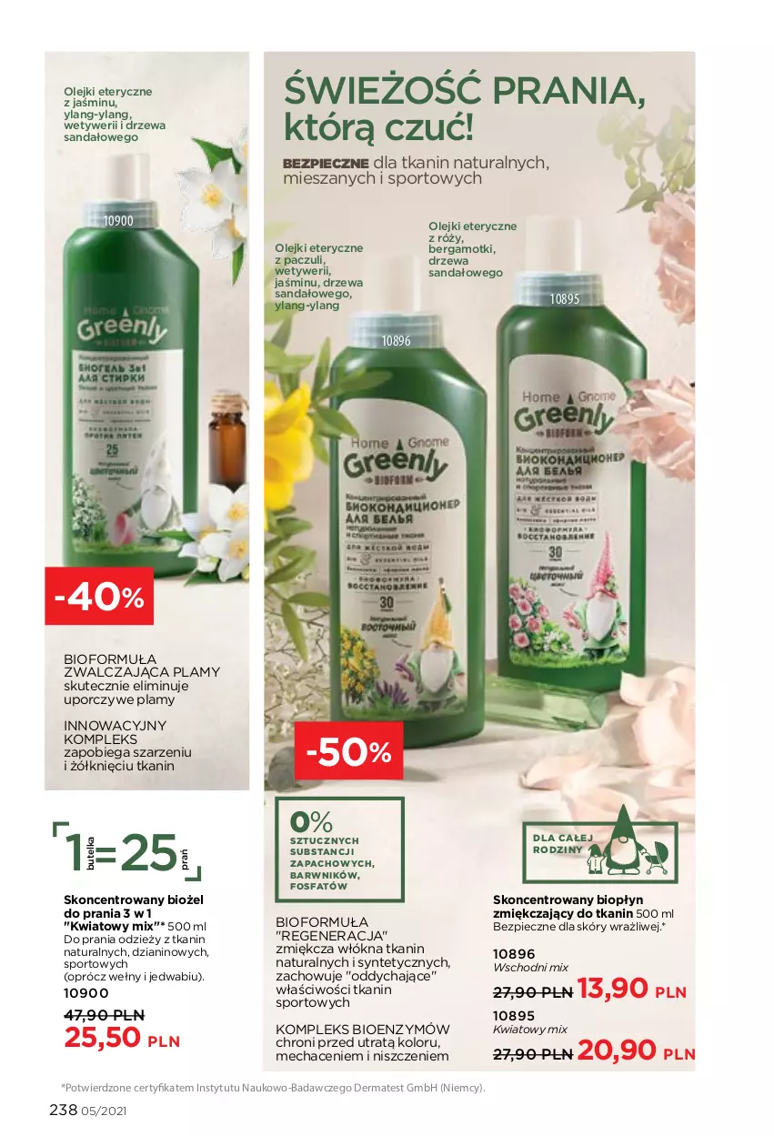 Gazetka promocyjna Faberlic - Gazetka - ważna 29.03 do 11.04.2021 - strona 238 - produkty: Fa, Olej, Piec, Por, Sandał, Sport