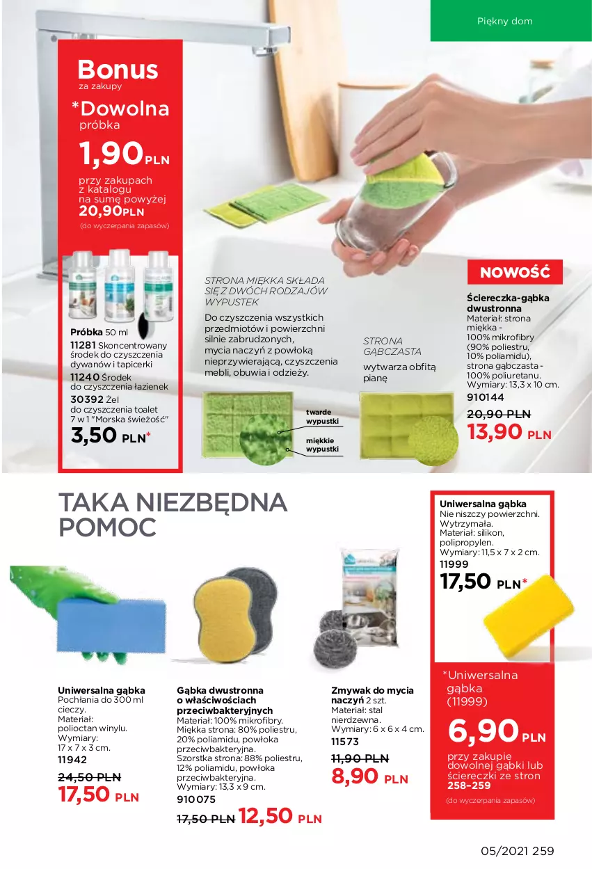 Gazetka promocyjna Faberlic - Gazetka - ważna 29.03 do 11.04.2021 - strona 259 - produkty: Do mycia naczyń, Dywan, Stek