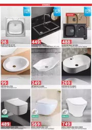Gazetka promocyjna Merkury Market - Dębica, Jasło, Kraków, Rzeszów, Sanok, Tarnobrzeg, Żywiec - Gazetka - ważna od 30.06 do 30.06.2021 - strona 44 - produkty: Zlew, Zlewozmywak, Umywalka, Miska