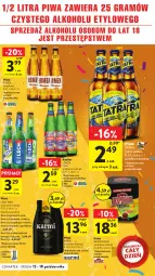 Gazetka promocyjna Intermarche - Gazetka Intermarche - Gazetka - ważna od 18.10 do 18.10.2023 - strona 35 - produkty: Piwo, Gra, Granat, Tatra, Desperados, Pomelo, Radler, Limonka, Karmi, Mango, Melon