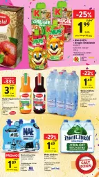 Gazetka promocyjna Intermarche - Gazetka Intermarche - Gazetka - ważna od 18.10 do 18.10.2023 - strona 37 - produkty: Nałęczowianka, Mus, Primavera, LANA, Fortuna, Prima, Woda mineralna, Kubuś, Napój niegazowany, Woda, Napój