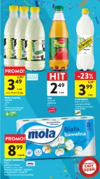 Gazetka promocyjna Intermarche - Gazetka Intermarche - Gazetka - ważna od 18.10 do 18.10.2023 - strona 47 - produkty: Sok, Papier, Papier toaletowy, Wełna, Schweppes, Mola, Mleko