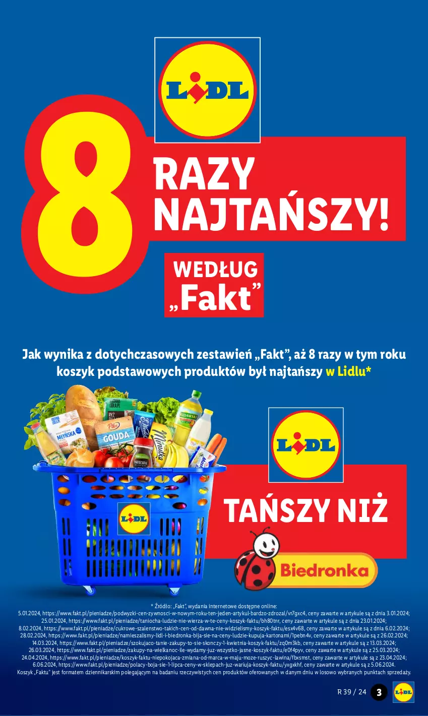 Gazetka promocyjna Lidl - GAZETKA - ważna 23.09 do 28.09.2024 - strona 3 - produkty: Fa, Kosz, Szal