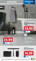 Gazetka promocyjna Lidl - GAZETKA - Gazetka - ważna od 28.09 do 28.09.2024 - strona 19 - produkty: Słuchawka prysznicowa, Ivar, Papier, Wieszak, Stojak, Szczotka, Organizer, Ręcznik, Pudełko, Dozownik, Szczotka do WC