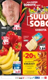 Gazetka promocyjna Kaufland - Gazetka tygodnia - Gazetka - ważna od 16.08 do 16.08.2023 - strona 2 - produkty: Banany, Ser, Papryka czerwona, Papryka, Mlekovita, Filet z piersi indyka, Waga, Mleko