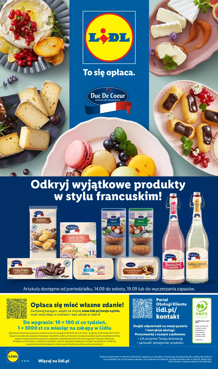 Gazetka promocyjna Lidl - Gazetka ważna od 14.09. do 19.09. - ważna 14.09 do 19.09.2026 - strona 59 - produkty: Gra, Laur, Mola, Papier, Por, Portal