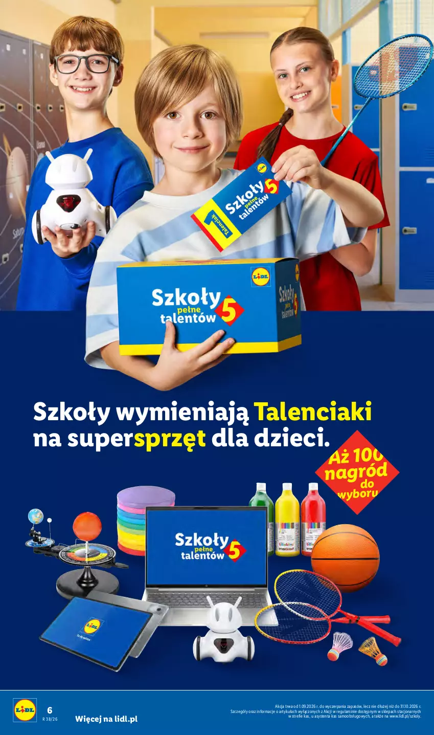 Gazetka promocyjna Lidl - Gazetka ważna od 14.09. do 19.09. - ważna 14.09 do 19.09.2026 - strona 6 - produkty: Dzieci