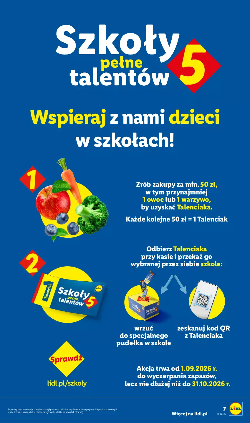 Gazetka promocyjna Lidl - Gazetka ważna od 14.09. do 19.09. - ważna 14.09 do 19.09.2026 - strona 7 - produkty: Dzieci, Olej