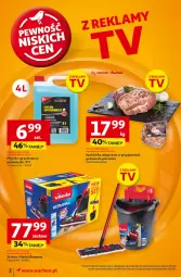 Gazetka promocyjna Auchan - Pewność Niskich Cen Moje - Gazetka - ważna od 02.10 do 02.10.2024 - strona 2 - produkty: Piec, Mop, Rama, Karkówka wieprzowa, Vileda, Wiadro, Płyn do spryskiwaczy