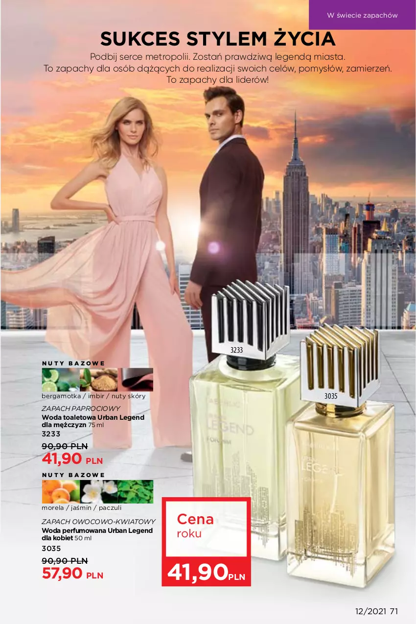 Gazetka promocyjna Faberlic - Gazetka - ważna 16.08 do 15.09.2021 - strona 71 - produkty: Imbir, Metro, Morela, Nuty, Perfum, Ser, Woda, Woda perfumowana, Woda toaletowa