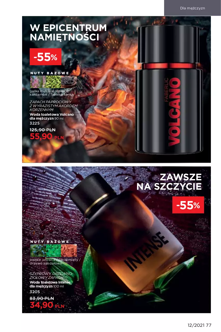 Gazetka promocyjna Faberlic - Gazetka - ważna 16.08 do 15.09.2021 - strona 77 - produkty: Fa, Gałka, Mus, Nuty, Owoce, Rum, Sandał, Woda, Woda toaletowa