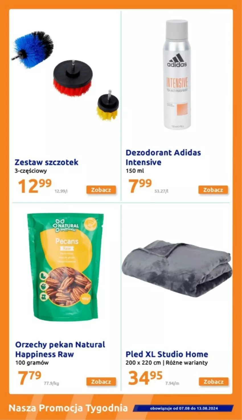 Gazetka promocyjna Action - ważna 07.08 do 13.08.2024 - strona 10 - produkty: Adidas, Dezodorant, Gra, Pled