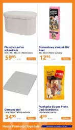 Gazetka promocyjna Action - Gazetka - ważna od 13.08 do 13.08.2024 - strona 16 - produkty: Puf, Gra, Bell, Kaczka, Stół, Duck, Obrus, Obraz
