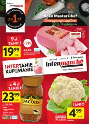 Gazetka promocyjna Intermarche - Gazetka Intermarche - Gazetka - ważna od 08.11 do 08.11.2022 - strona 1 - produkty: Kalafior, Kawa rozpuszczalna, Ser, Kawa, Szynka konserwowa, Szynka, Jacobs