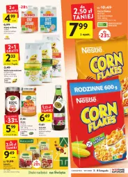 Gazetka promocyjna Intermarche - Gazetka Intermarche - Gazetka - ważna od 08.11 do 08.11.2022 - strona 25 - produkty: Corn flakes, Top, Sok, Napój roślinny, Dżem, Wafle, Sonko, Napój, Nestlé, Bakalland