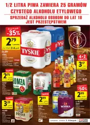 Gazetka promocyjna Intermarche - Gazetka Intermarche - Gazetka - ważna od 08.11 do 08.11.2022 - strona 31 - produkty: Piwo, Top, Namysłów, Tyskie, Warka, Desperados, Radler, Kozel