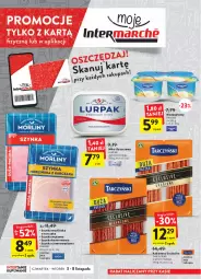 Gazetka promocyjna Intermarche - Gazetka Intermarche - Gazetka - ważna od 08.11 do 08.11.2022 - strona 6 - produkty: Kurczak, Top, Ser, Danone, Szynka konserwowa, Szynka, Tarczyński, Morliny, Lurpak, Miks tłuszczowy, Kabanos