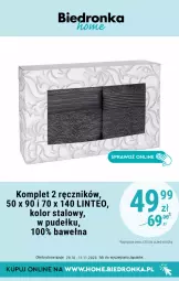 Gazetka promocyjna Biedronka - Biedronka Home - Gazetka - Biedronka.pl - Gazetka - ważna od 11.11 do 11.11.2023 - strona 3 - produkty: Wełna, Ręcznik