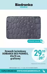 Gazetka promocyjna Biedronka - Biedronka Home - Gazetka - Biedronka.pl - Gazetka - ważna od 11.11 do 11.11.2023 - strona 4 - produkty: Gra, Dywanik łazienkowy, Dywanik, Dywan