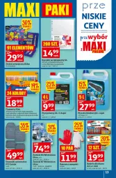 Gazetka promocyjna Auchan - Gazetka przeNISKIE CENY – PrzeWybór z MAXI PAKAMI Hipermarkety - Gazetka - ważna od 21.09 do 21.09.2022 - strona 13 - produkty: Top, Dywanik, Flamastry, Kosz, Tran, Tusz, Rękawice, Baterie alkaliczne, Dywan, Płyn do chłodnic