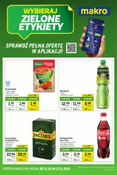 Gazetka promocyjna Makro - Kupujesz więcej płacisz mniej - oferta z alkoholem - Gazetka - ważna od 27.11 do 27.11.2023 - strona 1 - produkty: Kawa mielona, Kawa, Coca-Cola, Jacobs Krönung, Napój gazowany, Kubek, Jacobs, Napój, Olej