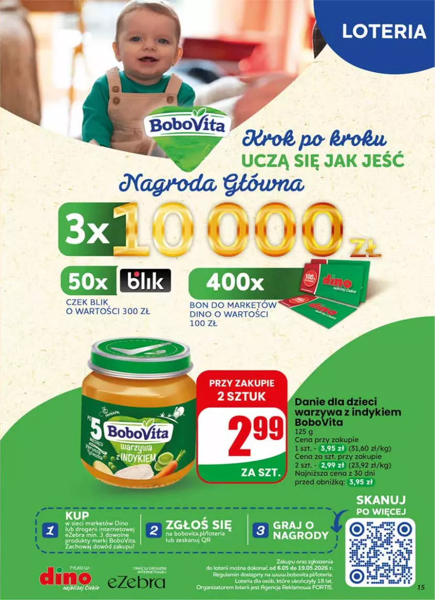 Gazetka promocyjna Dino - Gazetka 20 / 2026 - ważna 13.05 do 19.05.2026 - strona 15 - produkty: BoboVita, Gra