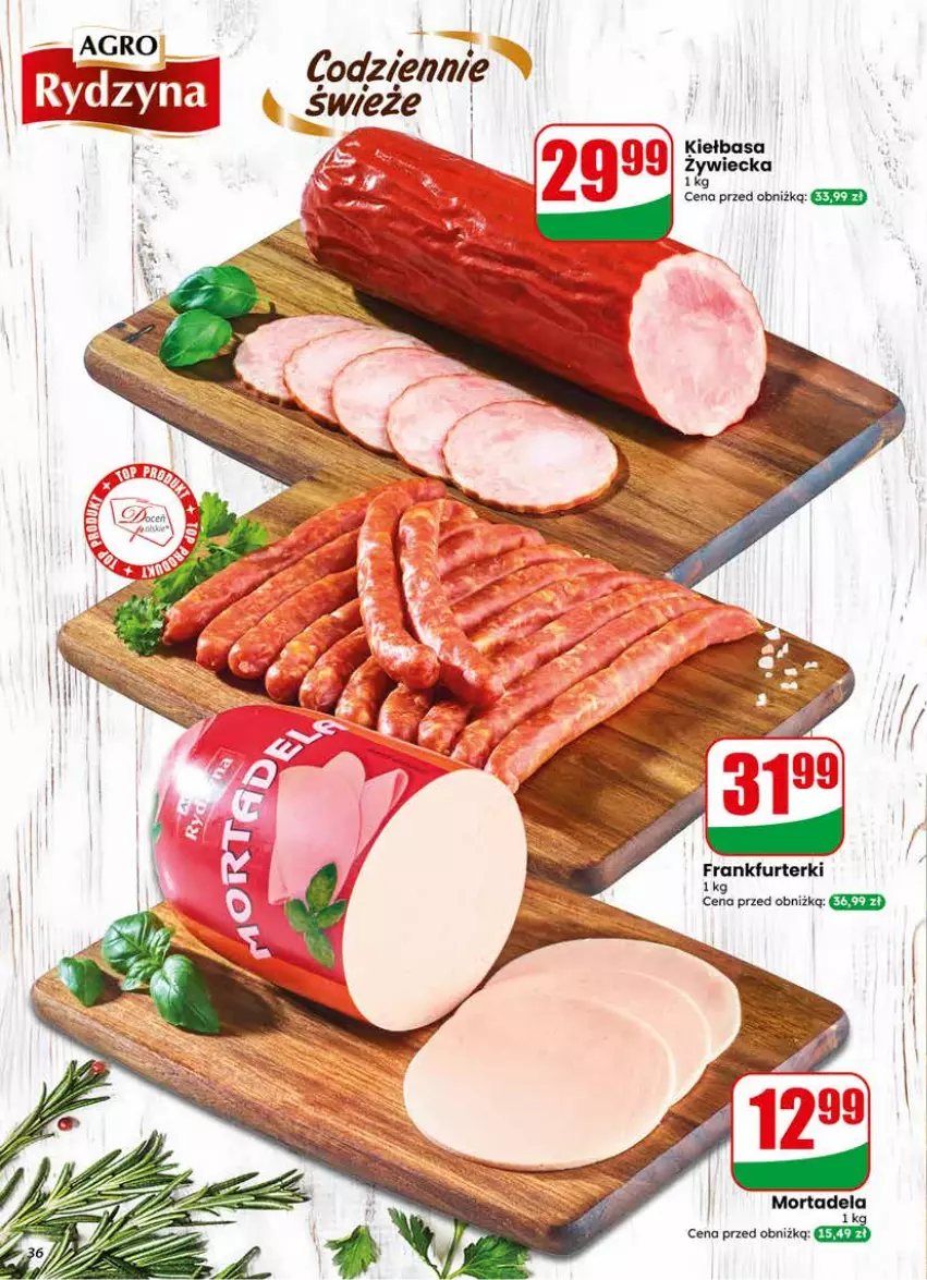 Gazetka promocyjna Dino - Gazetka 20 / 2026 - ważna 13.05 do 19.05.2026 - strona 36 - produkty: Frankfurterki, Kiełbasa