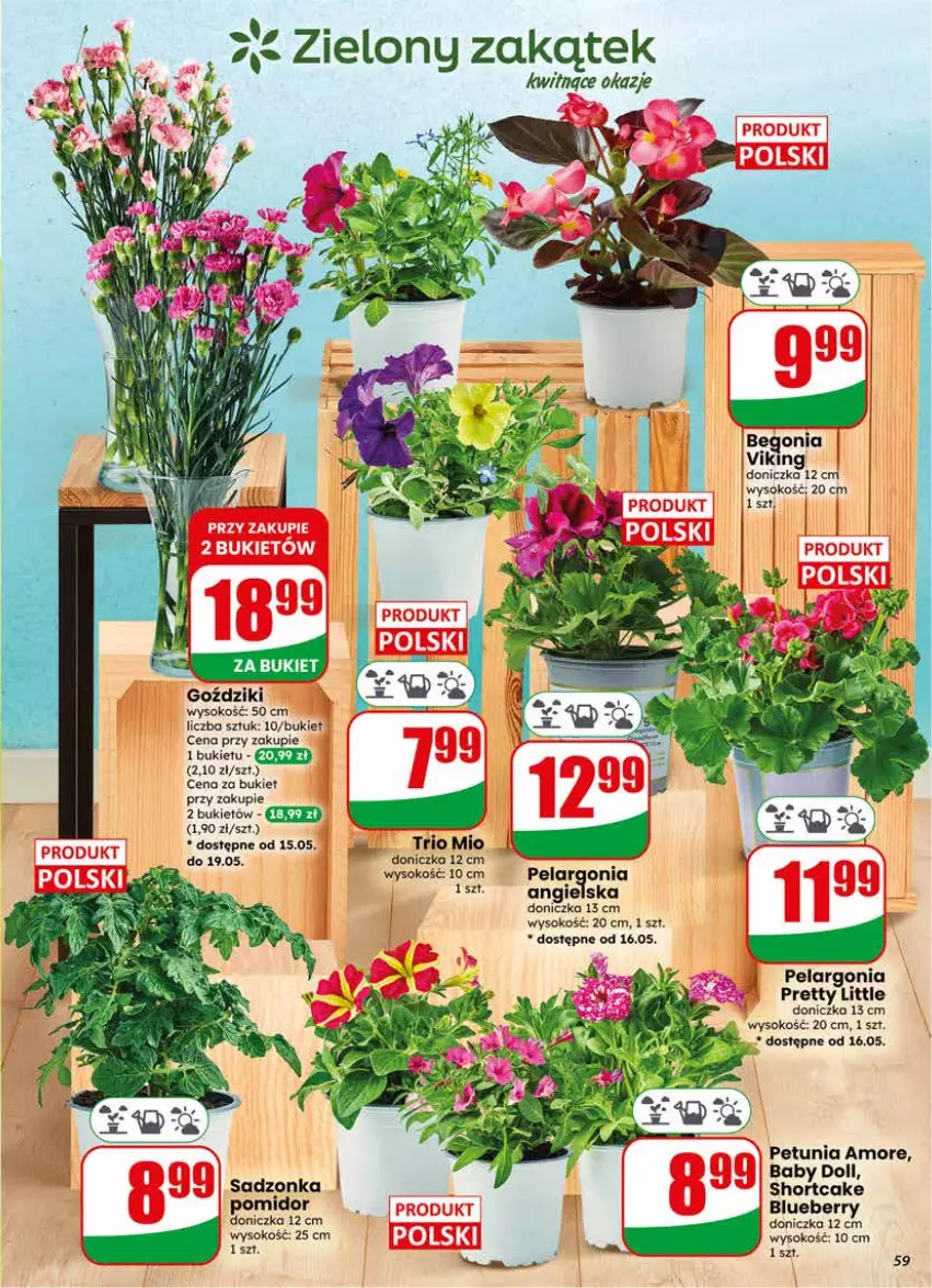 Gazetka promocyjna Dino - Gazetka 20 / 2026 - ważna 13.05 do 19.05.2026 - strona 59 - produkty: Bukiet, Sok
