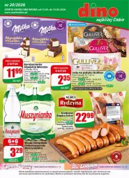 Gazetka promocyjna Dino - Gazetka 20 / 2026 - Gazetka - ważna od 19.05 do 19.05.2026 - strona 1 - produkty: Sok, Mus, JBL, Lody, Mleczko, Woda, Kiełbasa, Magnez, Kiełbasa śląska, Fa