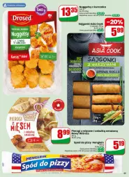 Gazetka promocyjna Dino - Gazetka 20 / 2026 - Gazetka - ważna od 19.05 do 19.05.2026 - strona 49 - produkty: Kurczak, Sajgonki, Pierogi, Warzywa, Ser, Spód do pizzy, Szpic