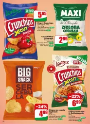 Gazetka promocyjna Dino - Gazetka 20 / 2026 - Gazetka - ważna od 19.05 do 19.05.2026 - strona 52 - produkty: Cebula, Ser, Chipsy, Chrupki, Crunchips