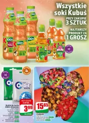 Gazetka promocyjna Dino - Gazetka 20 / 2026 - Gazetka - ważna od 19.05 do 19.05.2026 - strona 6 - produkty: Cukier, Orbit, Guma do żucia, Cukierki