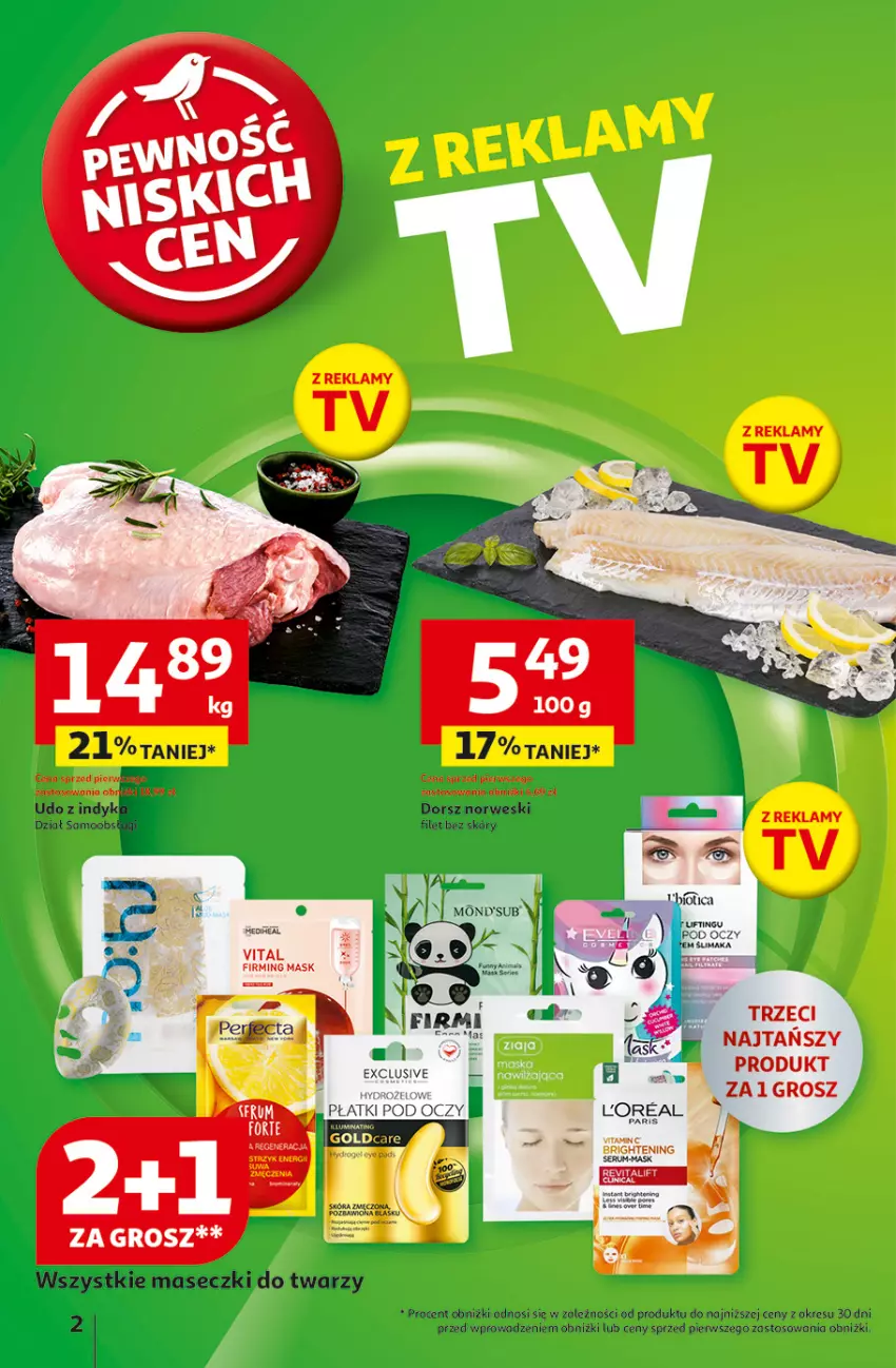 Gazetka promocyjna Auchan - Pewność Niskich Cen Hipermarket - ważna 06.03 do 12.03.2025 - strona 2 - produkty: BIC, Dorsz, Rum, Ser, Serum