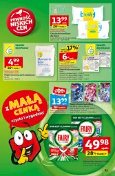 Gazetka promocyjna Auchan - Pewność Niskich Cen Hipermarket - Gazetka - ważna od 12.03 do 12.03.2025 - strona 33 - produkty: Bref, Tablet, Chusteczki, Płatki kosmetyczne, Dzieci, Fairy, Zmywarki, Tabletki do zmywarki, Fa