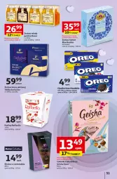 Gazetka promocyjna Auchan - Pewność Niskich Cen Hipermarket - Gazetka - ważna od 12.03 do 12.03.2025 - strona 55 - produkty: Tchibo, Ciastka, Cukier, Praliny, Cukierki czekoladowe, Raffaello, Cukierki, Oreo, Fa