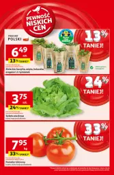 Gazetka promocyjna Auchan - Pewność Niskich Cen Hipermarket - Gazetka - ważna od 12.03 do 12.03.2025 - strona 8 - produkty: Sałata masłowa, Kolendra, Sałat, Bazyl, Bazylia, Masło, Mięta