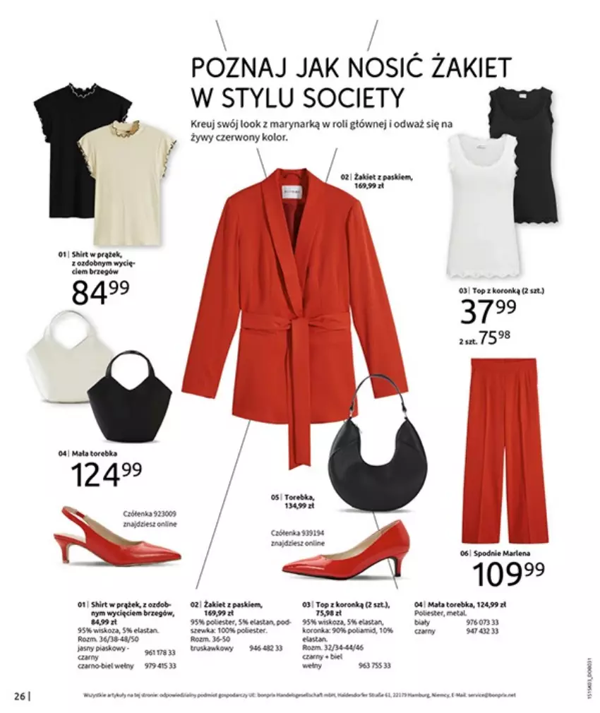 Gazetka promocyjna Bonprix - PREMIERA SEZONU - ważna 03.03 do 25.05.2025 - strona 28 - produkty: Brit, Fa, LANA, Top, Torebka