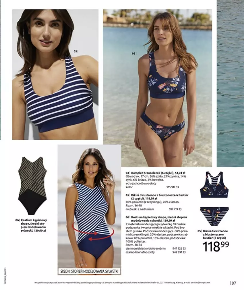 Gazetka promocyjna Bonprix - PREMIERA SEZONU - ważna 03.03 do 25.05.2025 - strona 89 - produkty: Bikini, HP, LG, Odol, Por, Top