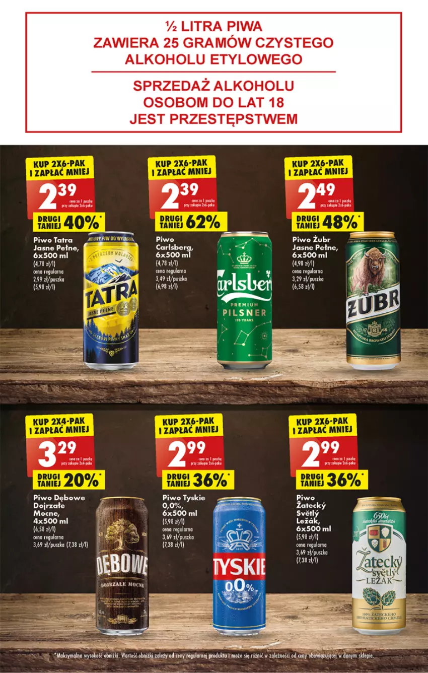 Gazetka promocyjna Biedronka - Gazetka - Biedronka.pl - ważna 02.01 do 07.01.2023 - strona 35 - produkty: Carlsberg, Gra, Piwa, Piwo, Pur, Ser, Tatra, Tyskie