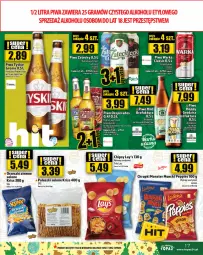 Gazetka promocyjna Topaz - Gazetka - Gazetka - ważna od 03.04 do 03.04.2024 - strona 17 - produkty: Piwo, Top, Chipsy, Tyskie, Chrupki, Warka, Desperados, Lorenz, Monster Munch, Wasa, Fa