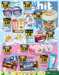 Gazetka promocyjna Topaz - Gazetka - Gazetka - ważna od 03.04 do 03.04.2024 - strona 9 - produkty: Serek puszysty, Top, Ser, Gra, Danone, Piątnica, Big Milk, Lion, Lody, Serek, Napój mleczny, Deser, Twój Smak, Napój, Oreo, Milka