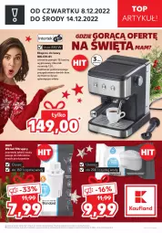 Gazetka promocyjna Kaufland - ZAPOWIEDŹ NASTĘPNEJ OFERTY - Gazetka - ważna od 07.12 do 07.12.2022 - strona 1 - produkty: Top, Gra, Wkład filtrujący, Mleko
