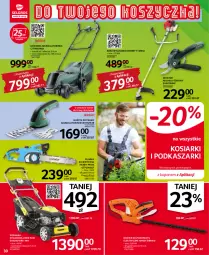 Gazetka promocyjna Selgros - Oferta przemysłowa - Gazetka - ważna od 06.04 do 06.04.2022 - strona 30 - produkty: Noż, Nożyce, Sekator, Kasza, Kosiarka, Akumulator, Fa