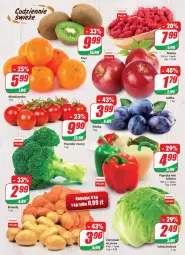 Gazetka promocyjna Dino - Gazetka - Gazetka - ważna od 17.08 do 17.08.2021 - strona 11 - produkty: Sałata lodowa, Papryka, Kiwi, Ziemniaki, Sałat