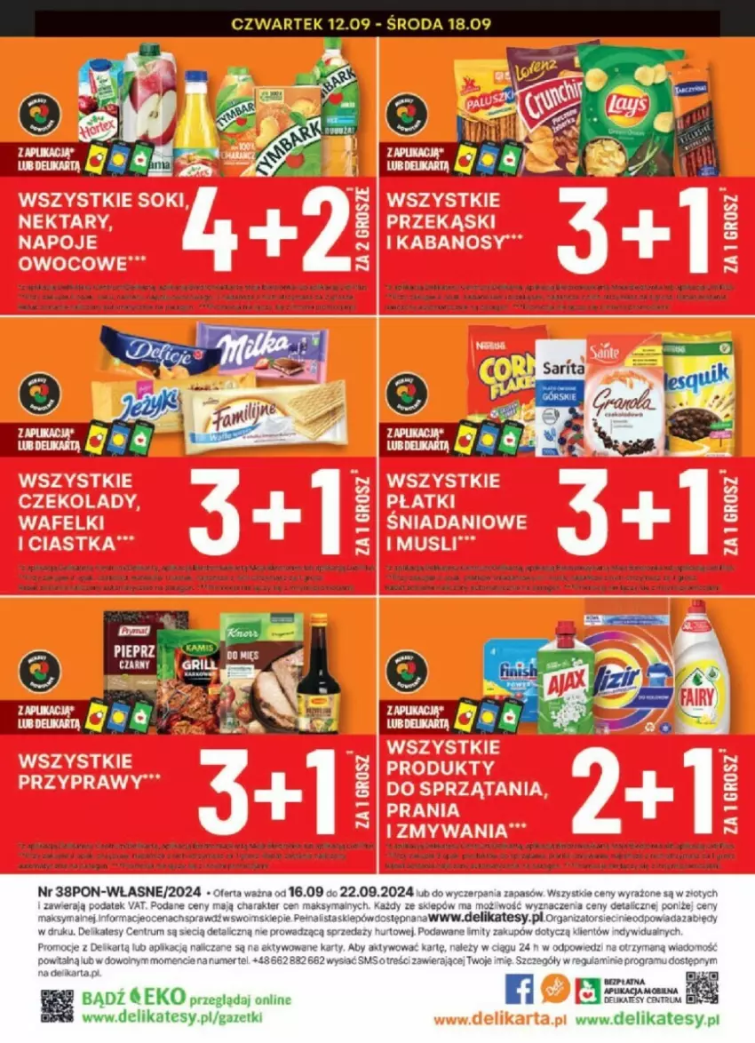 Gazetka promocyjna Delikatesy Centrum - ważna 16.09 do 22.09.2024 - strona 40 - produkty: Fa, Gra, Rum