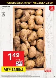 Gazetka promocyjna Delikatesy Centrum - Gazetka - ważna od 22.09 do 22.09.2024 - strona 10 - produkty: Rum, Por, Ziemniaki