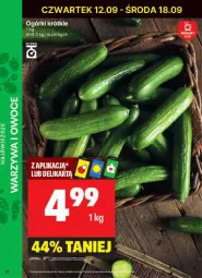 Gazetka promocyjna Delikatesy Centrum - Gazetka - ważna od 22.09 do 22.09.2024 - strona 9 - produkty: Warzywa, Warzywa i owoce, Owoce, LG